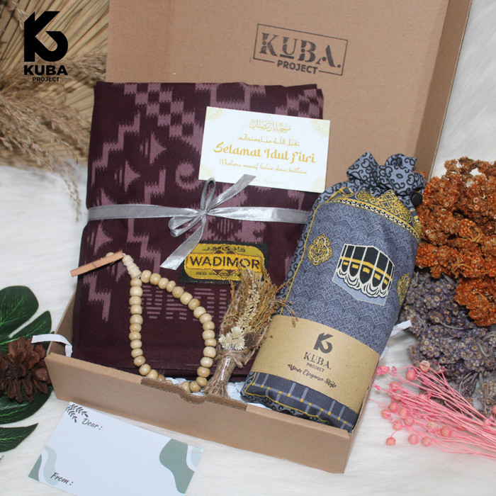 

[Best Seller] Hampers Lebaran Cowok Sarung dan Sajadah Premium Ramadan Gift Box Pria - Paket 1