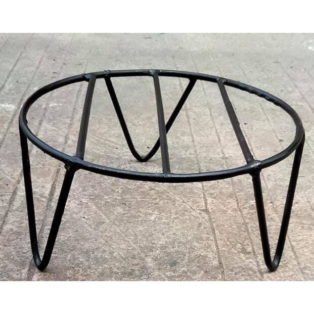 standing pot jumbo Diameter 30cm tinggi 15cm / standing pot bunga besi