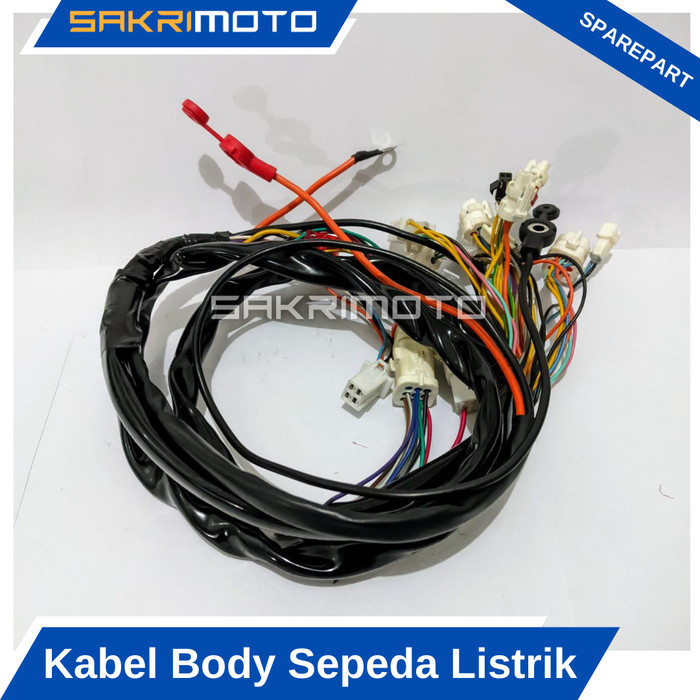 Main Cable Kabel Body Sepeda Listrik U-Winfly | Goda | Exotic Original