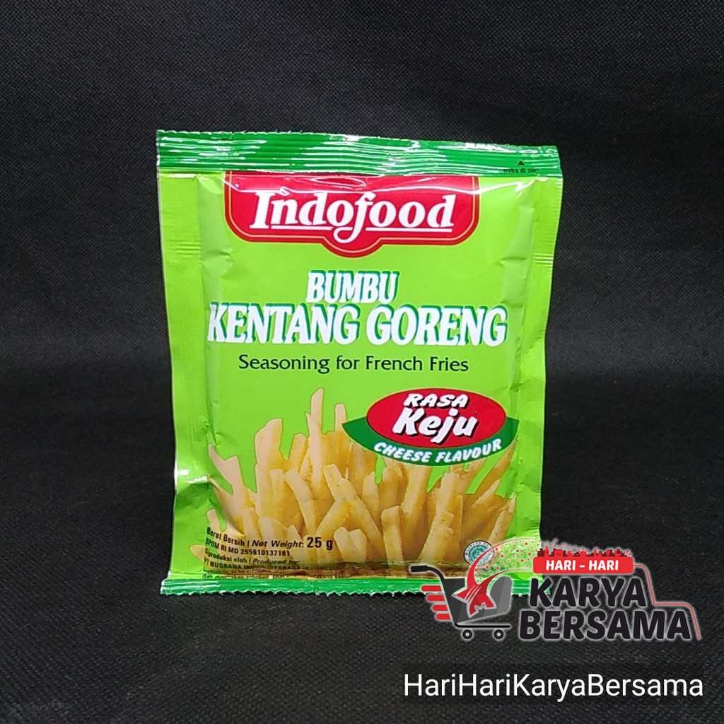 

INDOFOOD BUMBU KENTANG GORENG KEJU 25GR