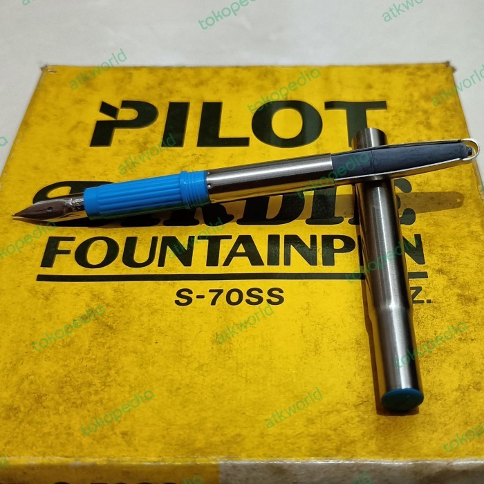 

[Premium]BEST Pulpen Pilot Fountain Pen Birdie S70SS Medium Jadul Original Jepang - Biru