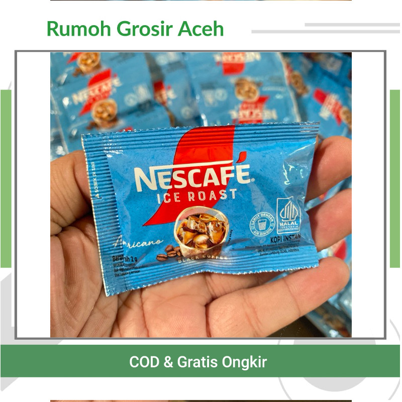 

{ACEH} Nescafe Ice Roast Americano 1 Renteng 10 pcs | Larut dalam Air Dingin