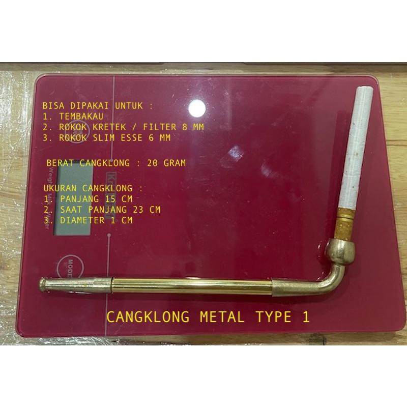 IMPOR PIPA POPEYE CANGKLONG BAHAN METAL SEMUA SESUAI DESKRIPSI FOTO