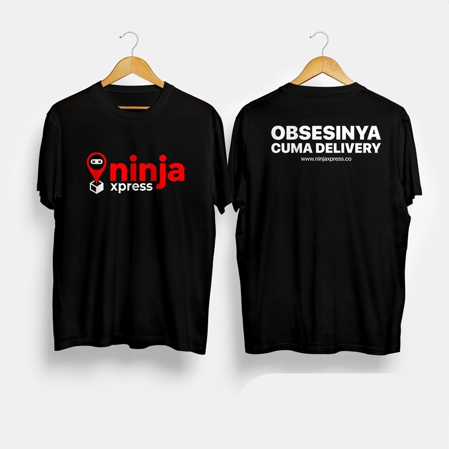 Kaos Baju Ninja Express Obsesinya Cuma Delivery Kaos Ekspedisi