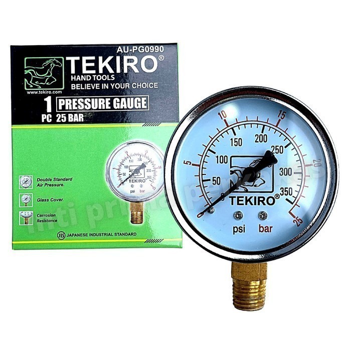 TEKIRO PREASURE GAUGE 25 BAR