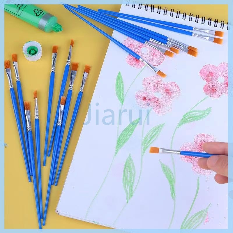 

Jiarui Kuas Nilon Cat Air Rambut/Kuas Cat Minyak Runcing Datar - Kuas Seniman Kuas Lukis Kuas Ujung Datar untuk Melukis / Kuas Lukis Acrylic Nylon Wool Cat Water (1pc)