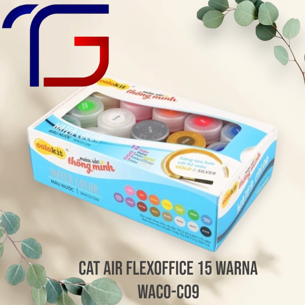 

Flexoffice Cat Air Colokit 15 Warna (WAC0-C09)