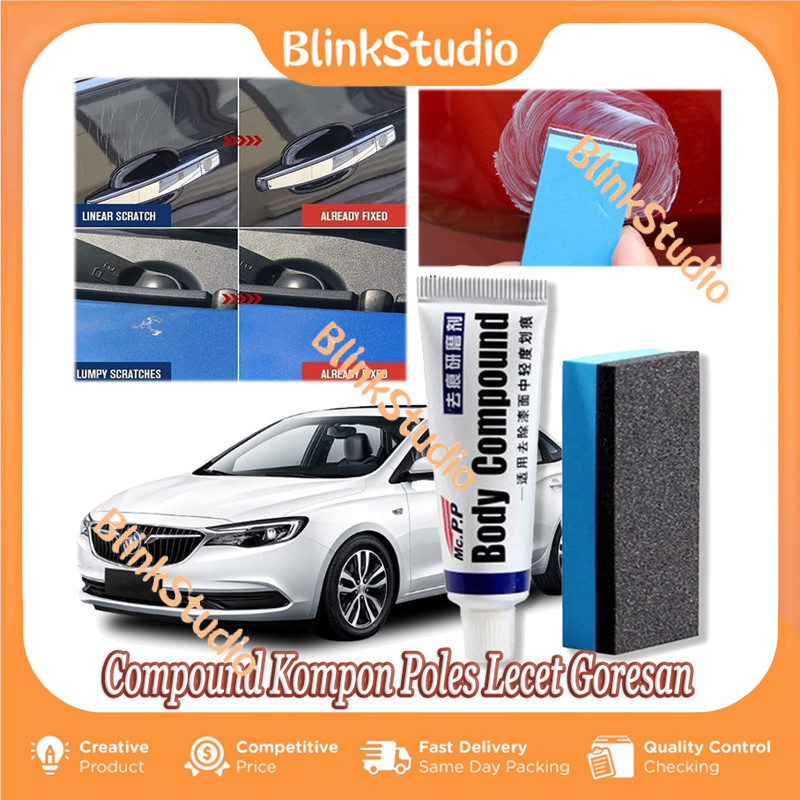 Compound Body Poles Kompon/Body Compound Wax Car