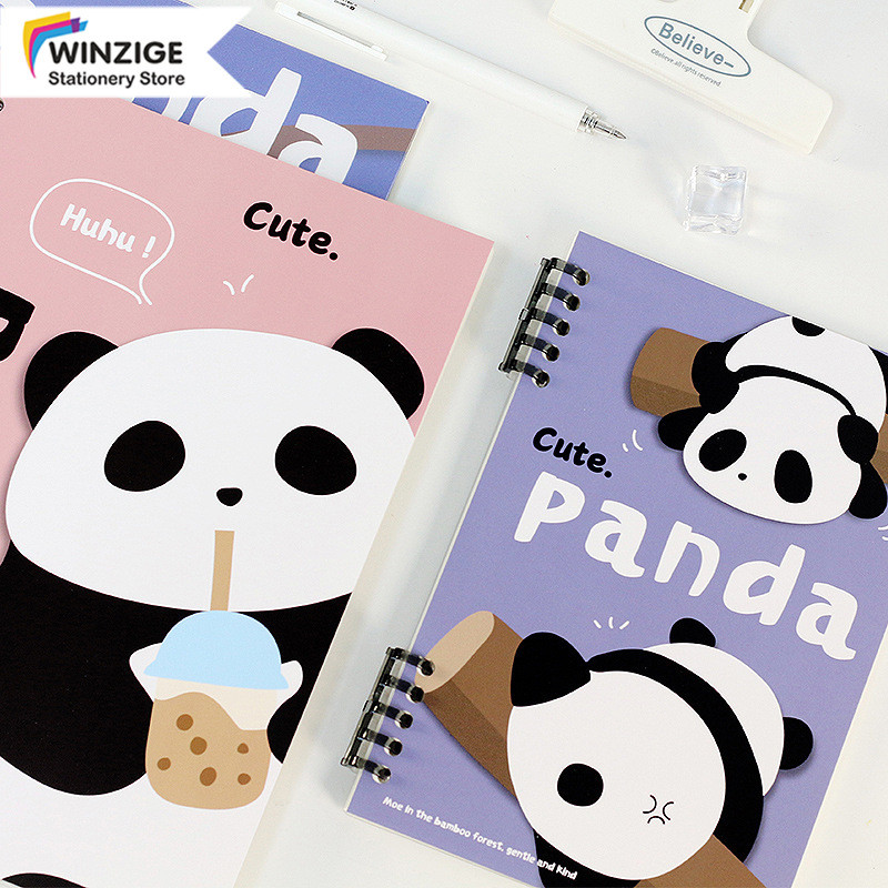 

Winzige A5 B5 Buku Tulis Sekolah Lucu Panda Buku Diary Aesthetic Sketch Book Kuliah Buku Catatan Buku Tulis Sekolah