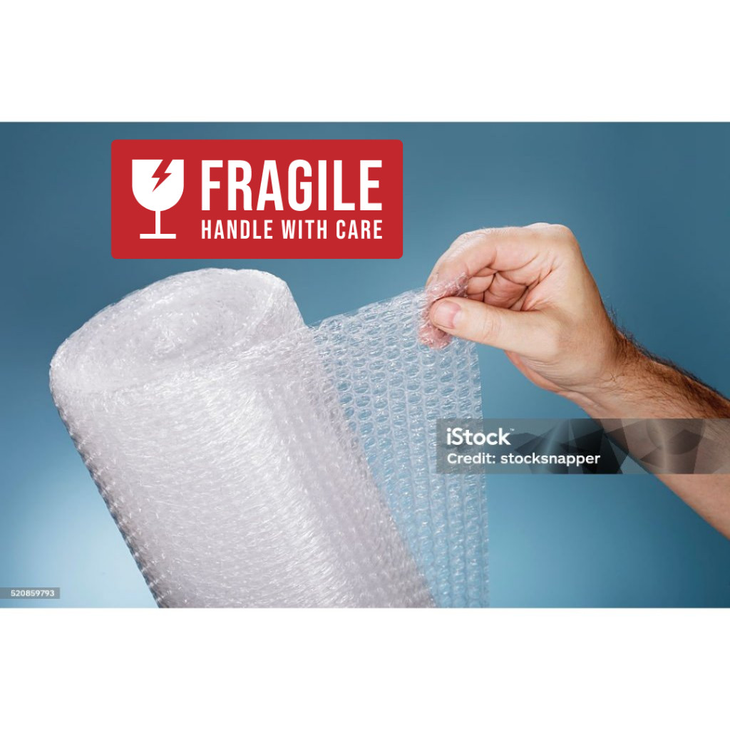 

Bubble Wrap Kardus Pengemasan Kemasan Fragile Jangan Di Banting Buble Babel Bable Warp Rap