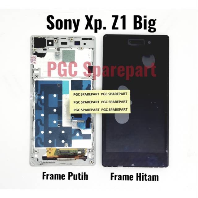 Original OEM LCD Touchscreen Fullset+Frame 5" Sony Xperia Z1 Big C6902 C6903 C6909 C6943 L39H Docomo