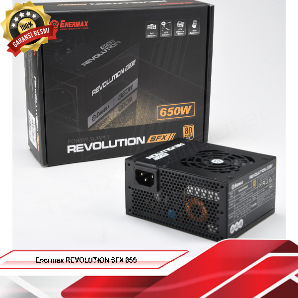 Enermax REVOLUTION SFX 650  | PSU SFX | Power Supply Mini ITX