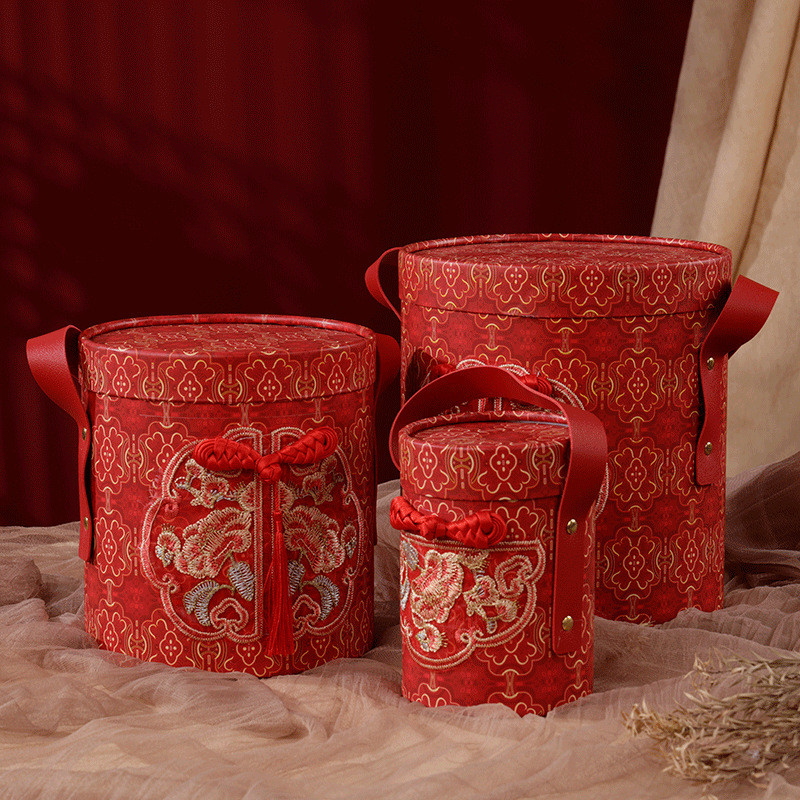 

Tabung Hampers Imlek Merah Tas Jinjing Packaging Hampers Souvenir Gift Chinese New Year