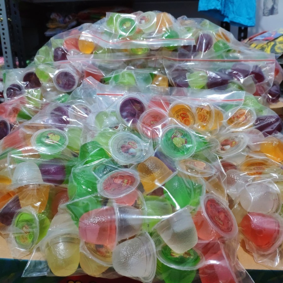 

TERMURAH inaco jelly & pudding isi 60-64 pcs