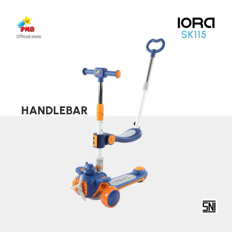 naomikids - NH009 - Mainan Anak Scooter Iora SK115 / Scooter anak 3in1 / Scooter anak lucu / Kado ul
