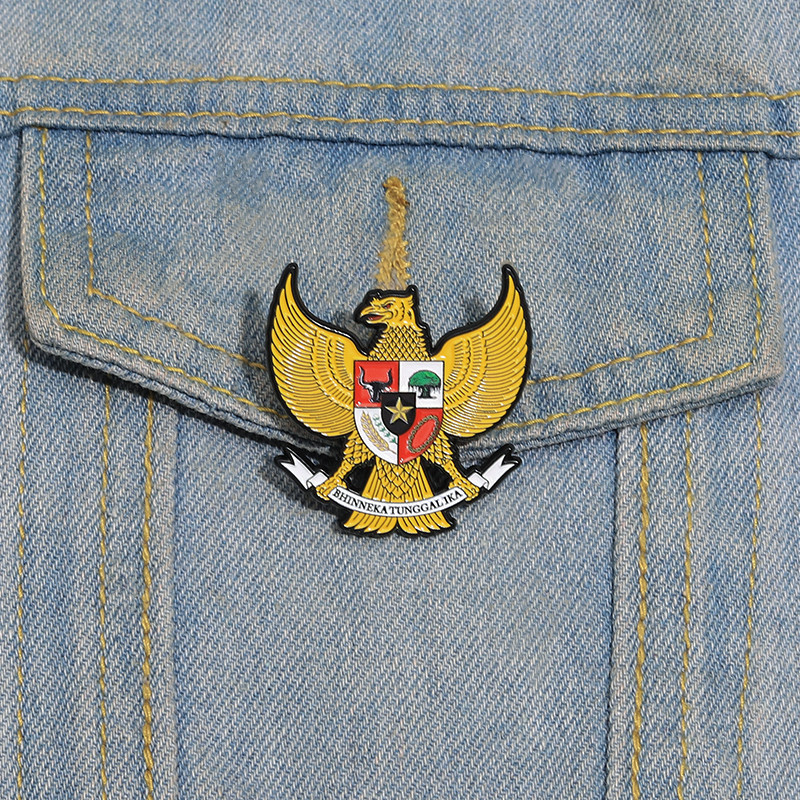 Bijian Pin Garuda | Bros Garuda | Pin Peniti | Pin Peci Paskibra | Bros Garuda Peralatan Pramuka