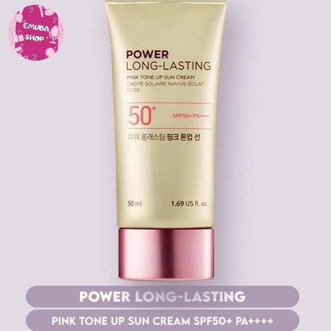 The Face Shop Power Long Lasting Pink Tone Up Sun Cream Sunscreen