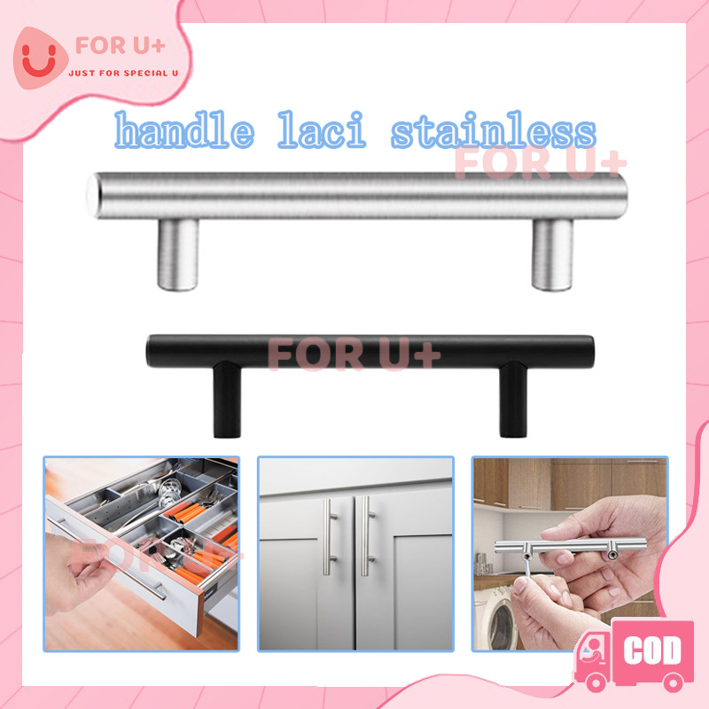 Handle Laci Stainless/Handle lemari Handle Hitam