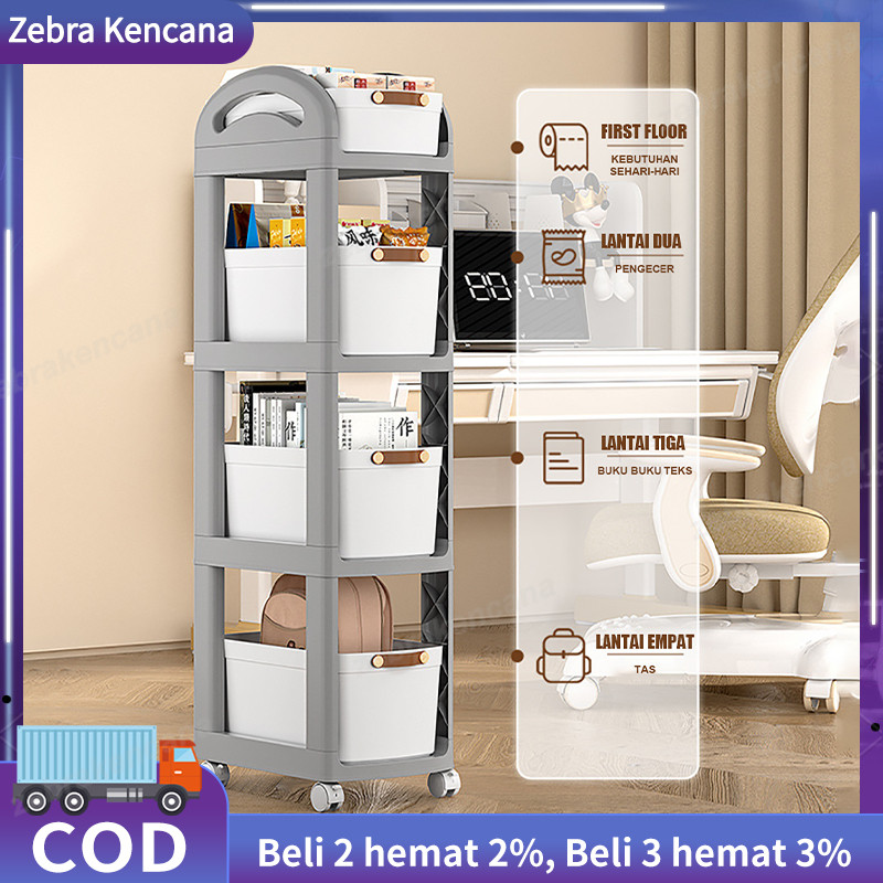 RAK PENYIMPANAN / RAK DAPUR / RAK SUSUN / RAK PLASTIK / KABINET LACI PLASTIK / NAKAS PLASTIK / RAK S