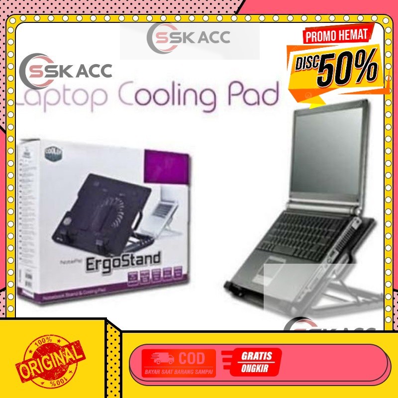 cooler Ergostand. cooling laptop ergostand. kipas laptop ergostand. pendingin laptop ergostand GROSI