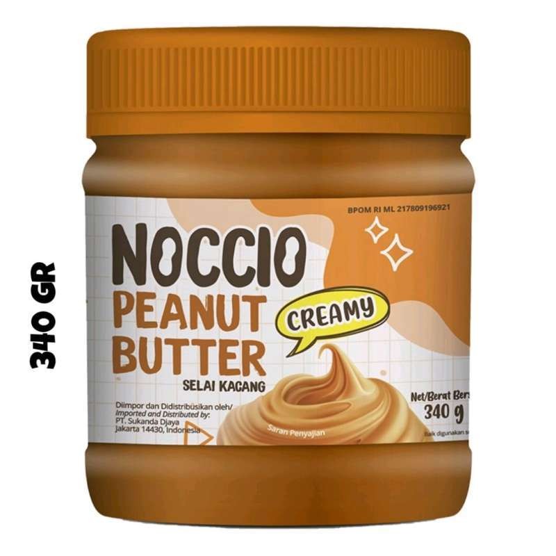 

Noccio Selai Kacang Creamy Peanut Butter