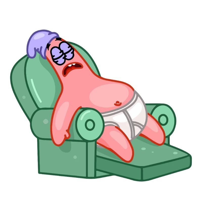 

SABLON DTF SETRIKA KARAKTER SPONGEBOB SQUAREPANTS - PATRIC STAR