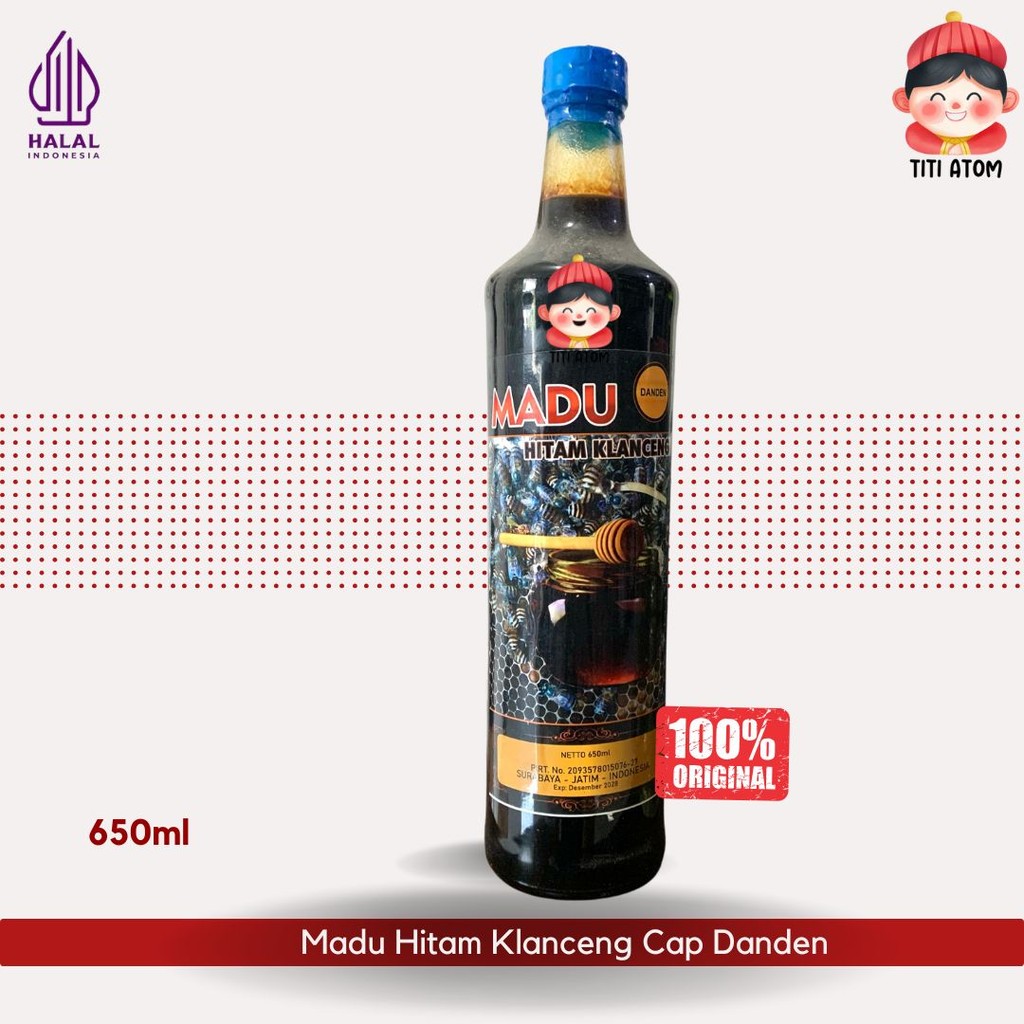 

Danden Black Honey Madu Hitam Klanceng 650ml