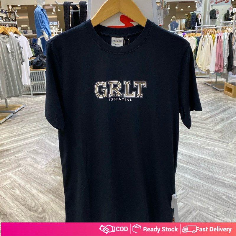【COD】Kaos Greenlight ariel noah Original LOGO (REGULER FIT) (SLIM FIT) Kaos Pria greenlight ori 100%
