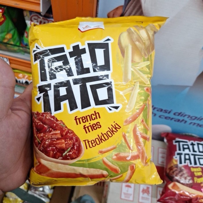 

New Item TATO TATO FRENCH FRIES FLAMES BEEF 60G