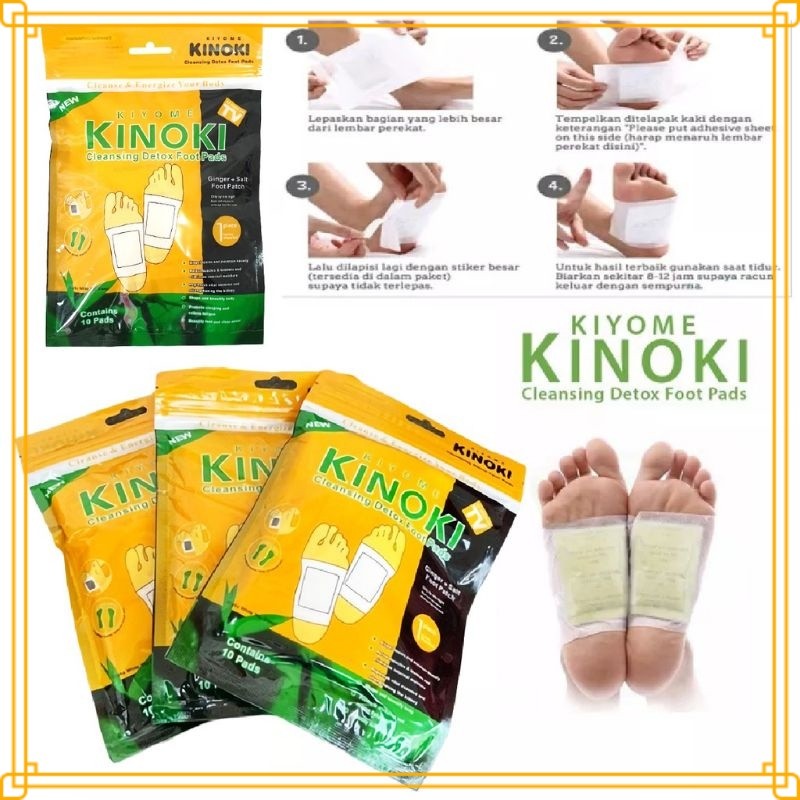 

SILAHKAN DIORDER!!! Original kinoki detox gold, koyo detox kaki isi 10 pcs/ 5 pasang ~ sky_castle