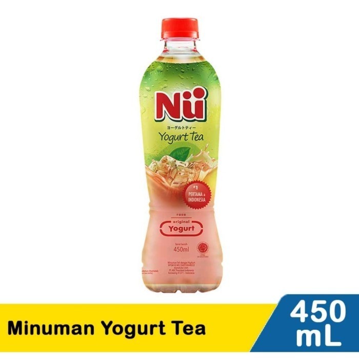 

NEW ITEM MINUMAN NU YOGURT TEA 450ml