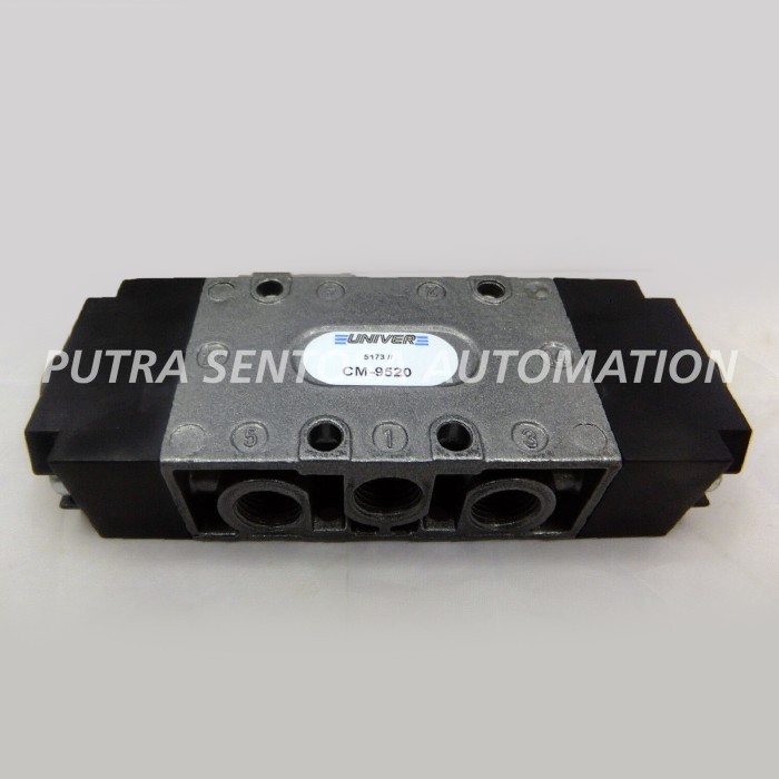 5/2 DOUBLE AIR PILOT VALVE 1/4" UNIVER CM-9520