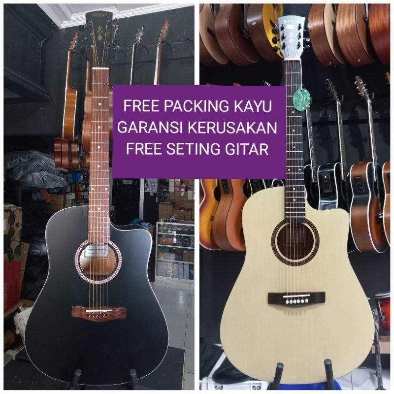 GITAR ORIGINAL GRAZIA GUITAR MODEL JMC 05 N