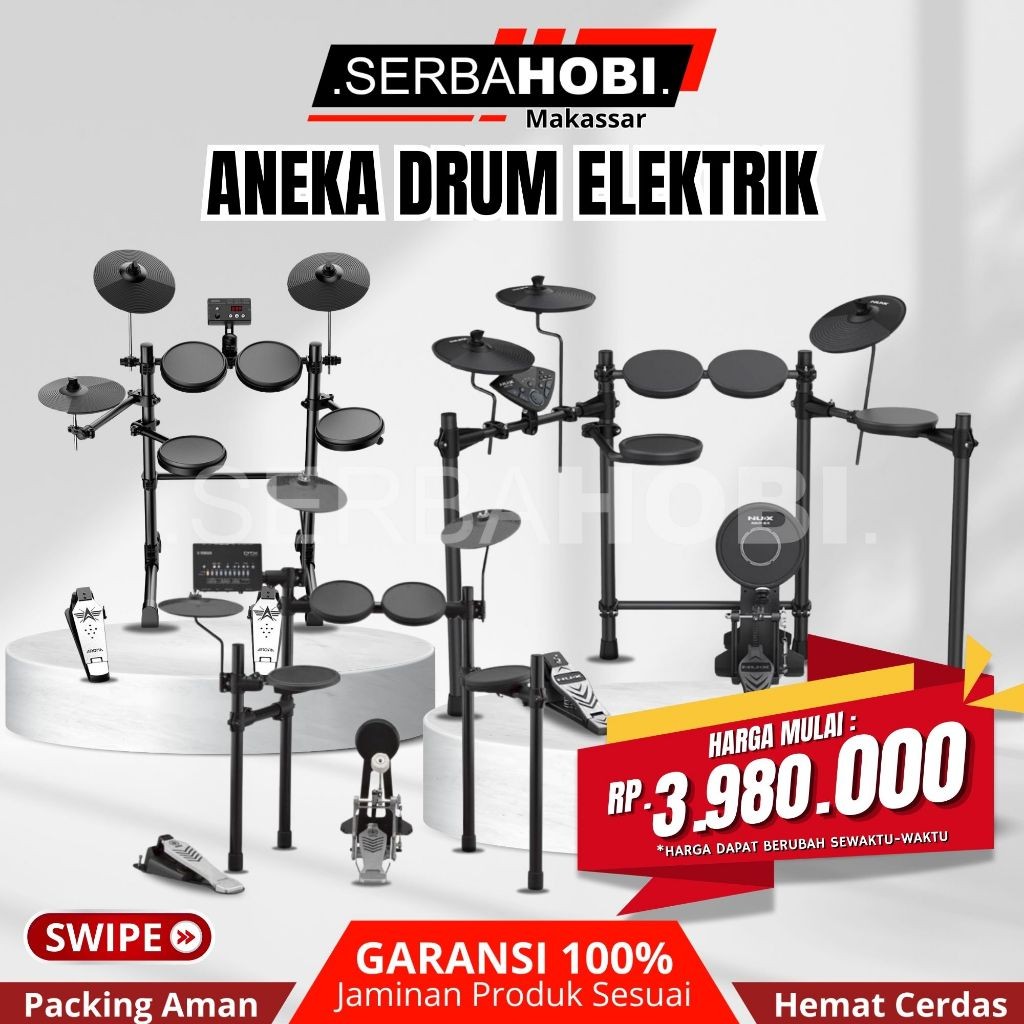 Drum Elektrik / Drum Elektrik Nux / Drum Elektrik Aroma / Drum Murah