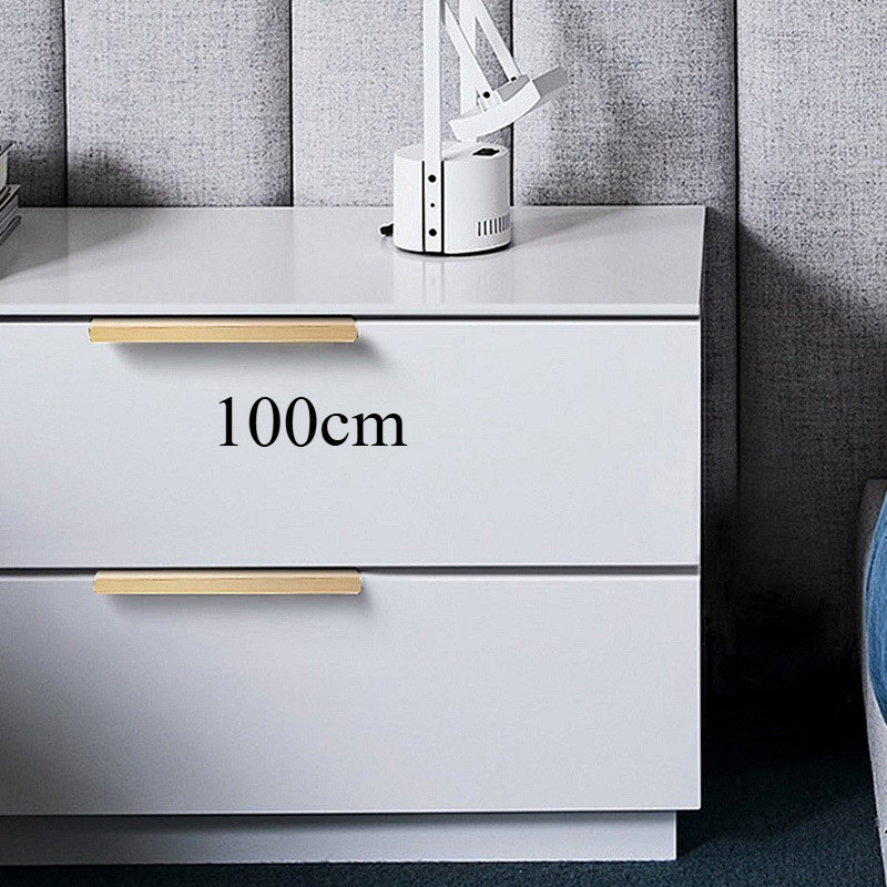 100cm Gagang Pintu Lemari Minimalis Handle Lemari Panjang Invisible Gagang Lemari Minimalis