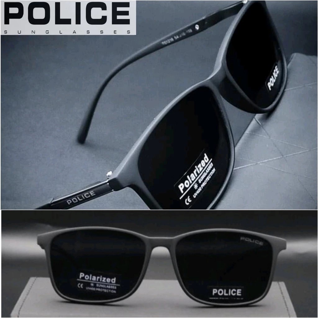PROMO TERMURAH  KACAMATA HITAM PRIA P1216 LENSA POLARIZED / POTOCROMIC