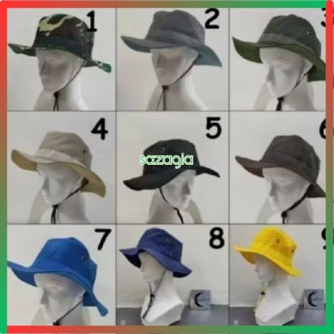 (SG) topi rimba hutan gunung ripstock