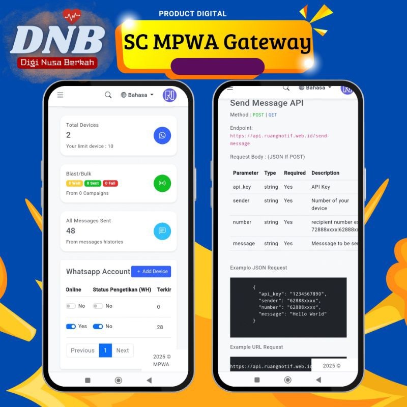 Source Code MPWA Whatsapp Gateway Update Version ( V8.0.4 Ready)