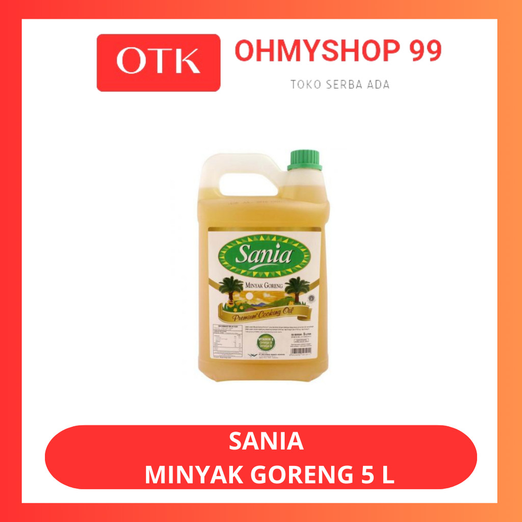 

Sania Minyak Goreng 5 Liter Jerycan