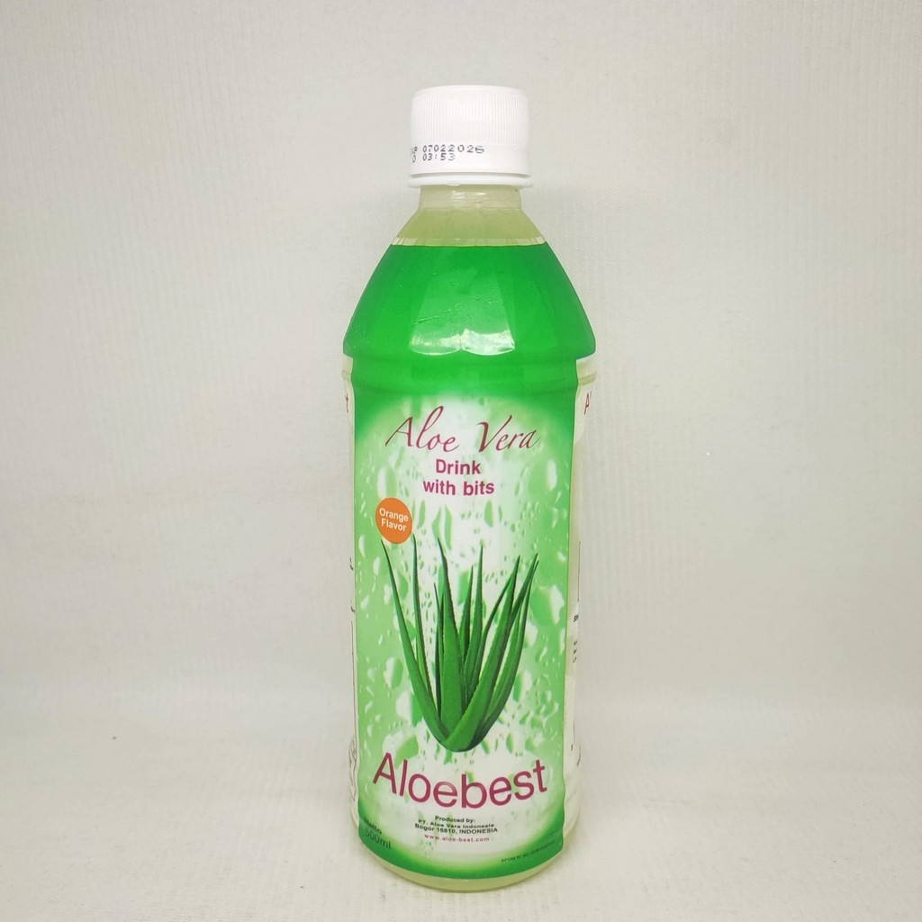 

ALOEBEST MINUMAN LIDAH BUAYA RASA JERUK DAN BLAKCURANT 500ML