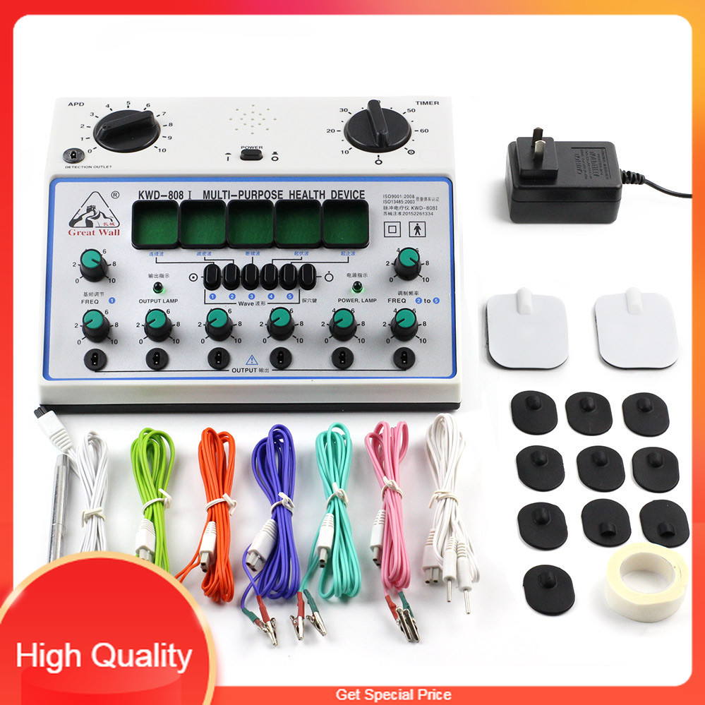 THE BEST KWD 808I Electro Acupuncture Stimulator Machine KWD 808 Nerve and muscle Electroacupuncture