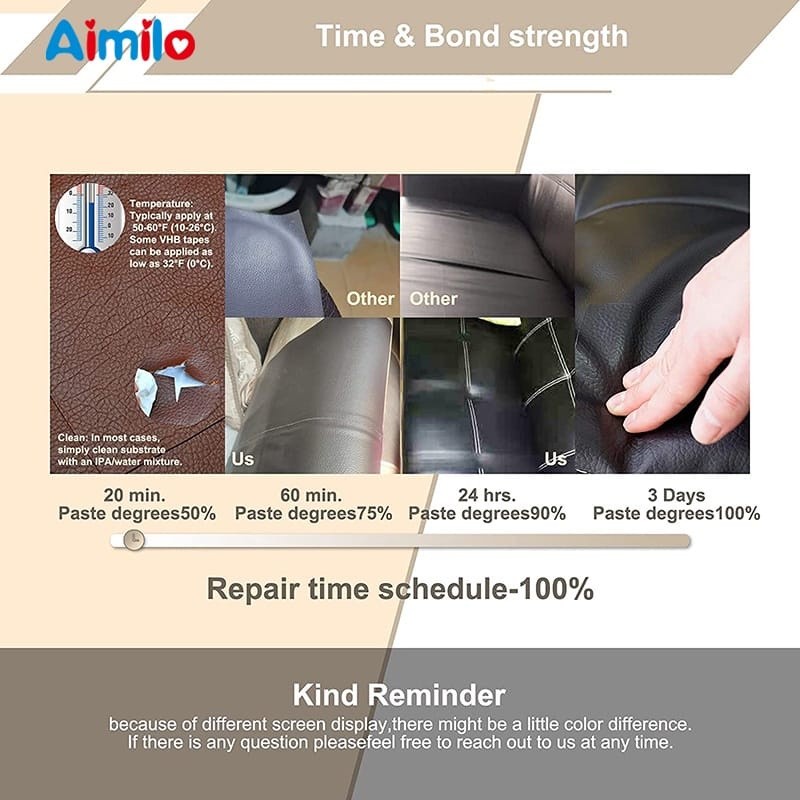 

MS Aimilo DIY Jok Sepeda Motor Perbaikan Kulit Rusak Sofa