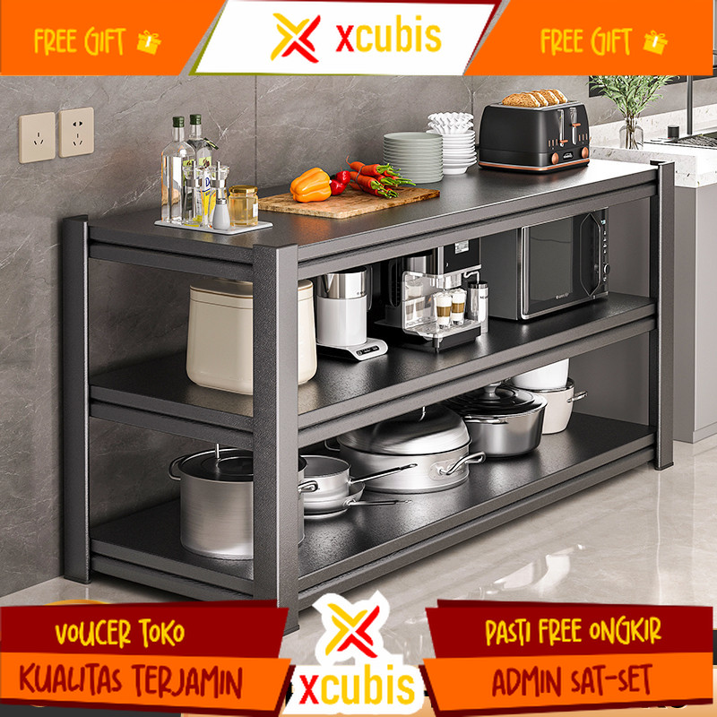 Rak Dapur Serbaguna Rak Dapur Lemari Dapur Rak Microwave Rak Dapur Susun Minimalis Rak Susun Serbagu