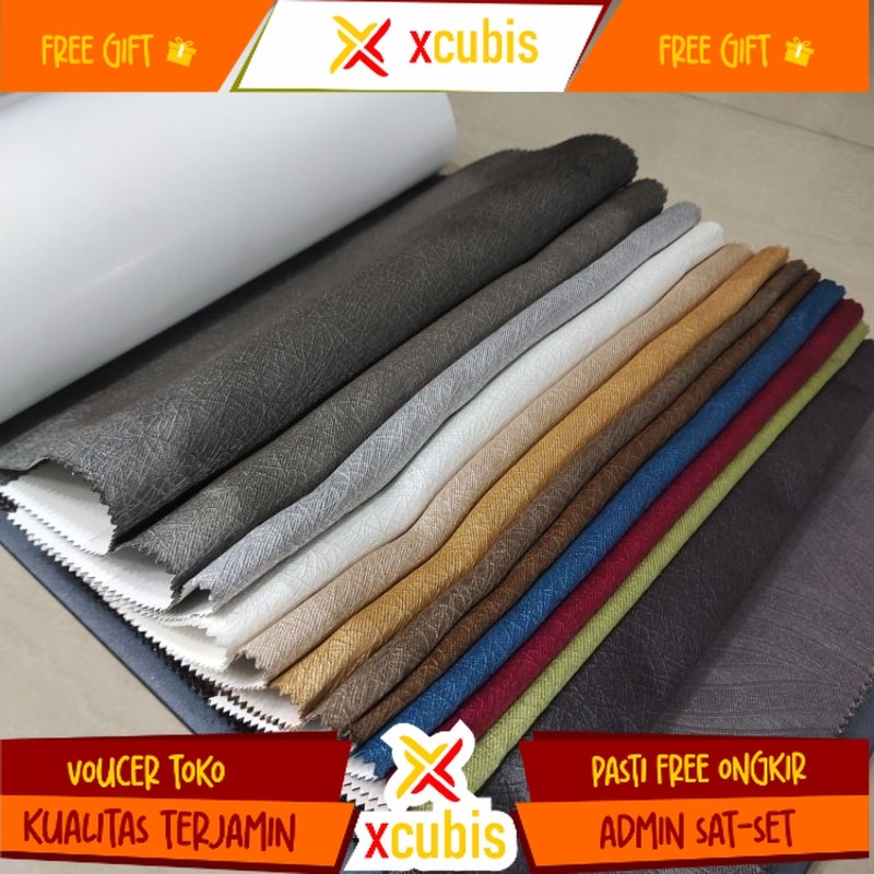 BAHAN KAIN GORDEN BLACKOUT IMPORT/BAHAN KAIN GORDYN LEBAR 280CM POLOS GLOSSY/BAHAN GORDEN BLACKOUT I