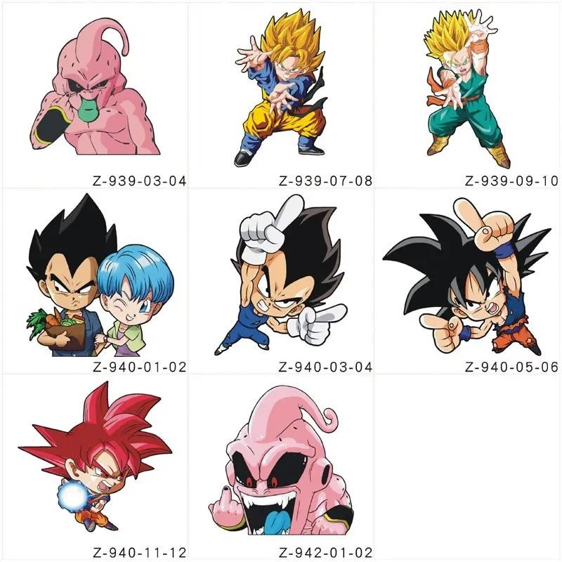 

Animation Dragon Ball Z Accessories Sun Wukong Movable Doll Kakarotto Figma Model Waterproof Stickers Y Creative Car Stickers
