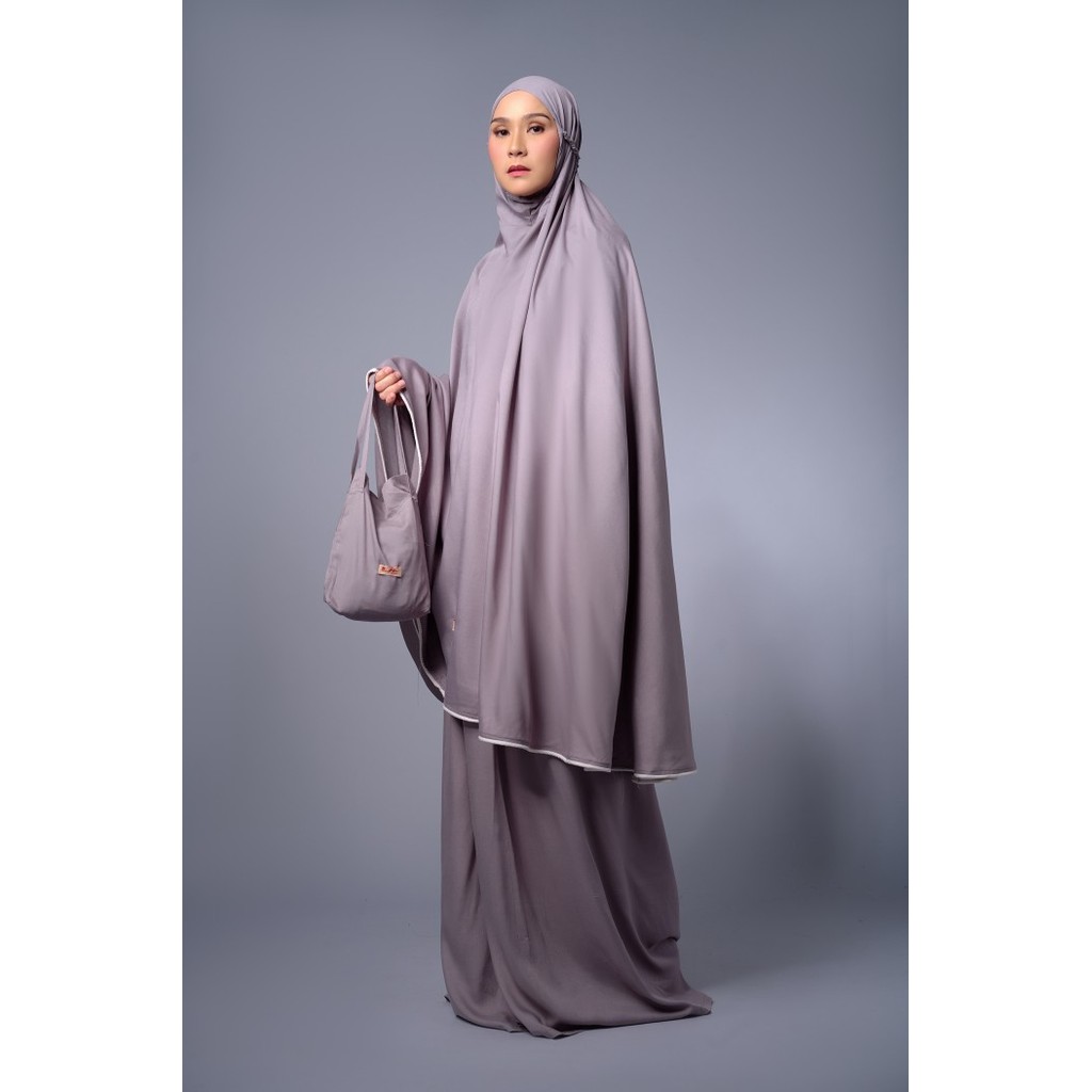 Meccanism - Qhiv Grey Mukena