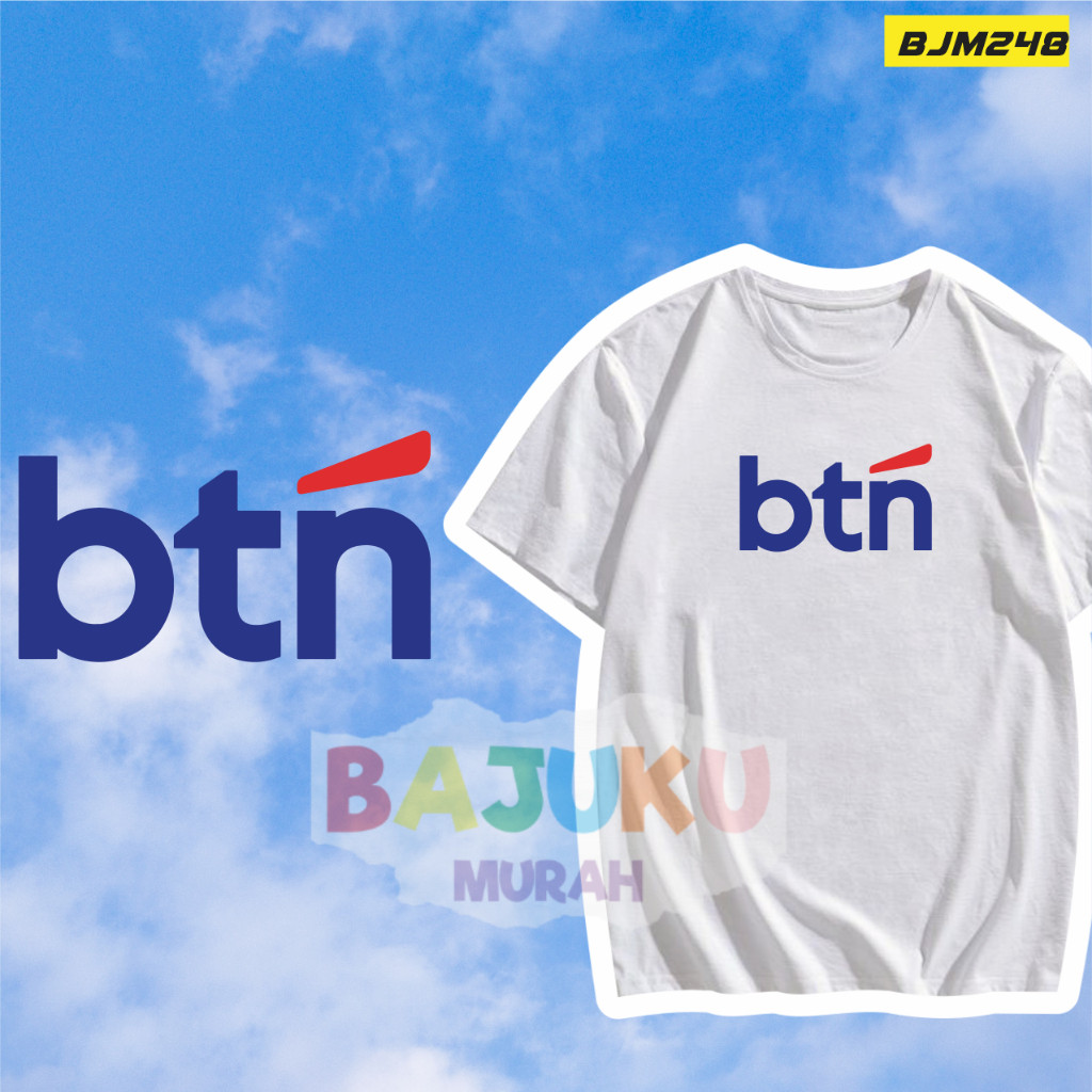 BJM248 Kaos Bank Btn mobile banking Combed 30s uk S-3XL OK