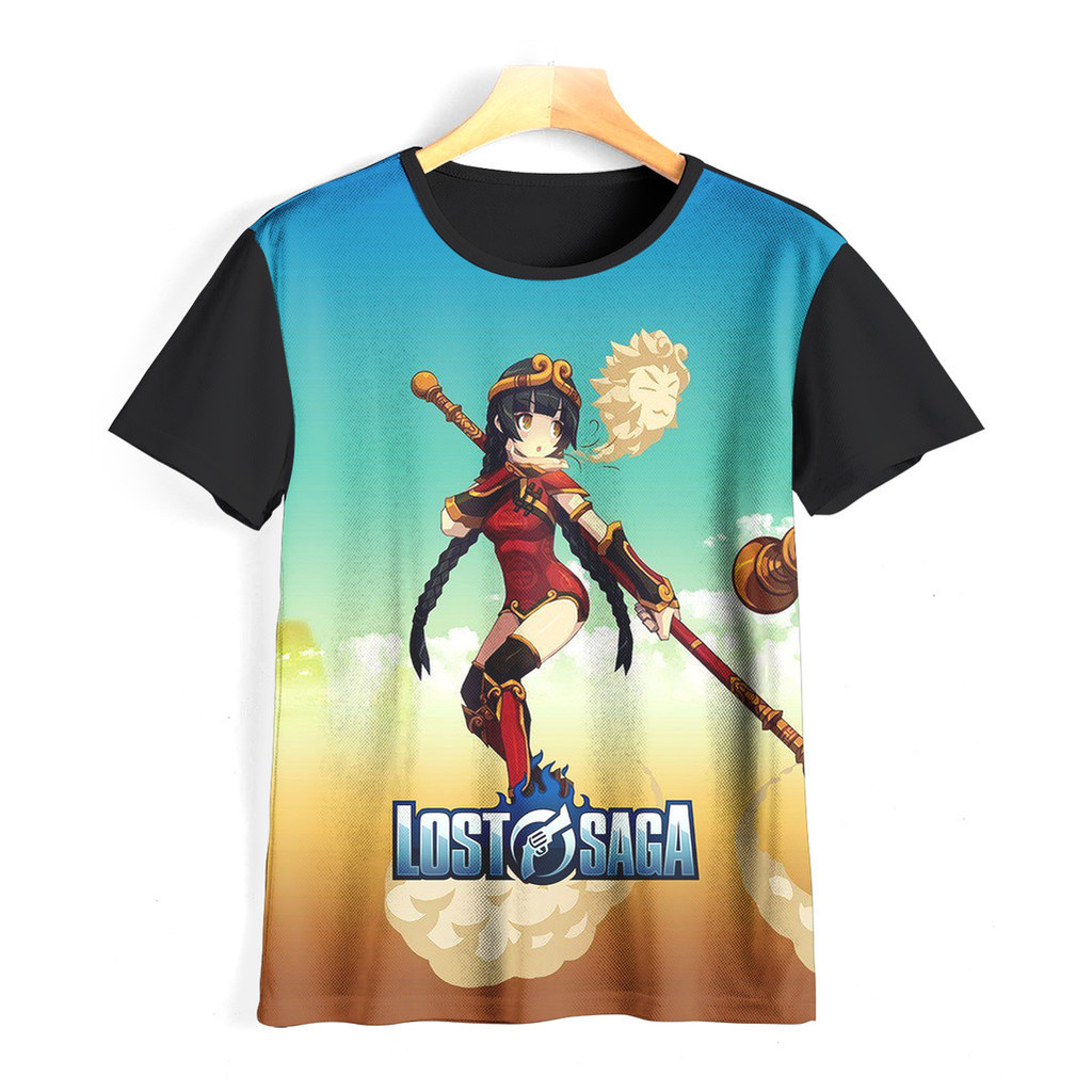 Kaos Lost Saga Keren dan Adem | Kaos Game Lost Saga Untuk Anak | 045LS003
