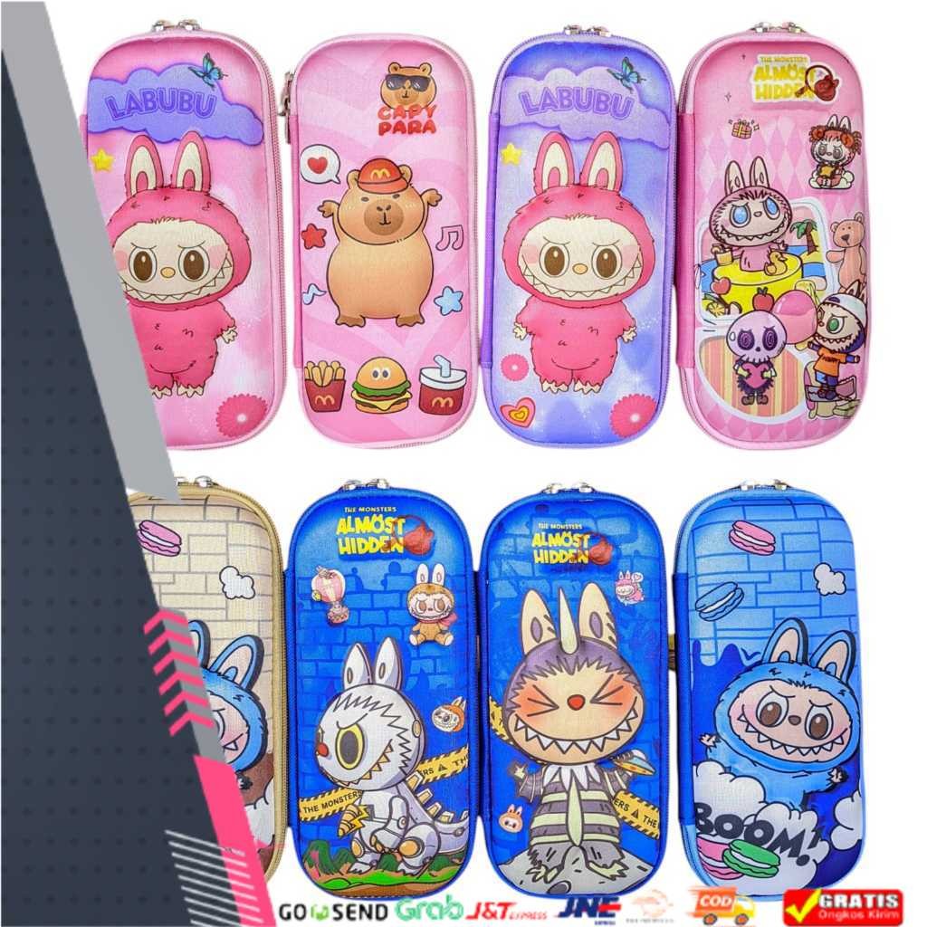 

TERMURAH Kotak Pensil 3D Tempat Pensil Labubu