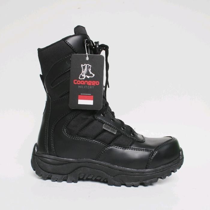 Sepatu pdl tni polri dan security ujung besi terbaru sepatu pdl satpam pdl safety boots original caa